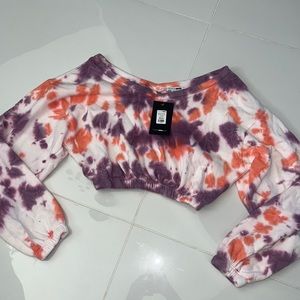 FashionNova pullover sweater cropped